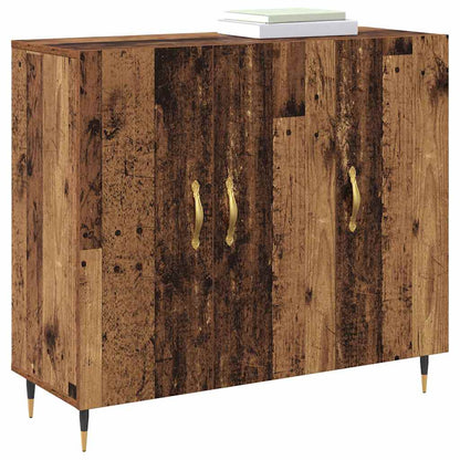 Sideboard Braun 90 x 34 x 80 cm Holzwerkstoff