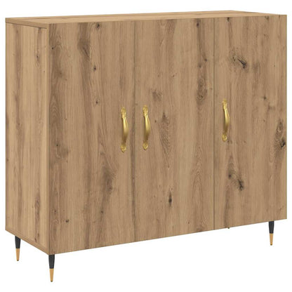 Sideboard Braun 90 x 34 x 80 cm Holzwerkstoff