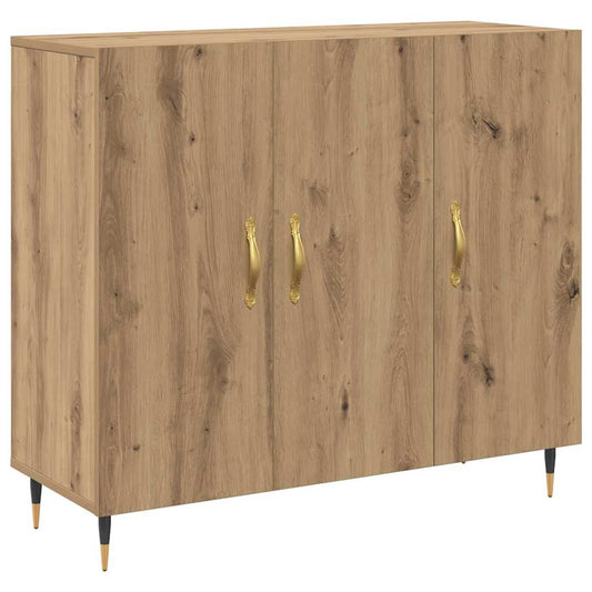 Sideboard Braun 90 x 34 x 80 cm Holzwerkstoff