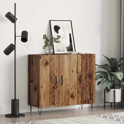 Sideboard Altholz 90 x 34 x 80 cm Holzwerkstoff