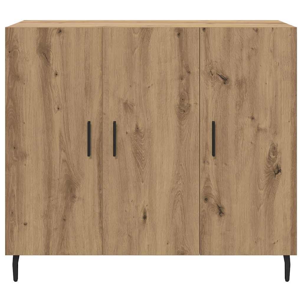 Sideboard Braun 90 x 34 x 80 cm Holzwerkstoff