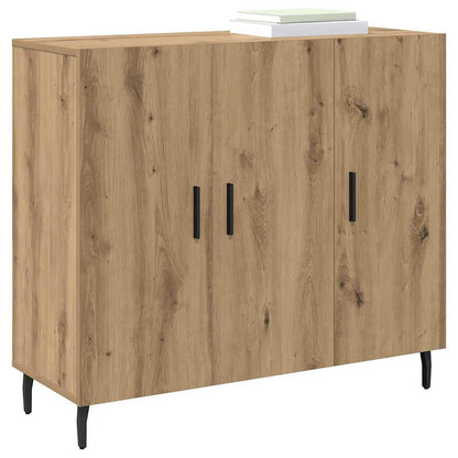 Sideboard Braun 90 x 34 x 80 cm Holzwerkstoff