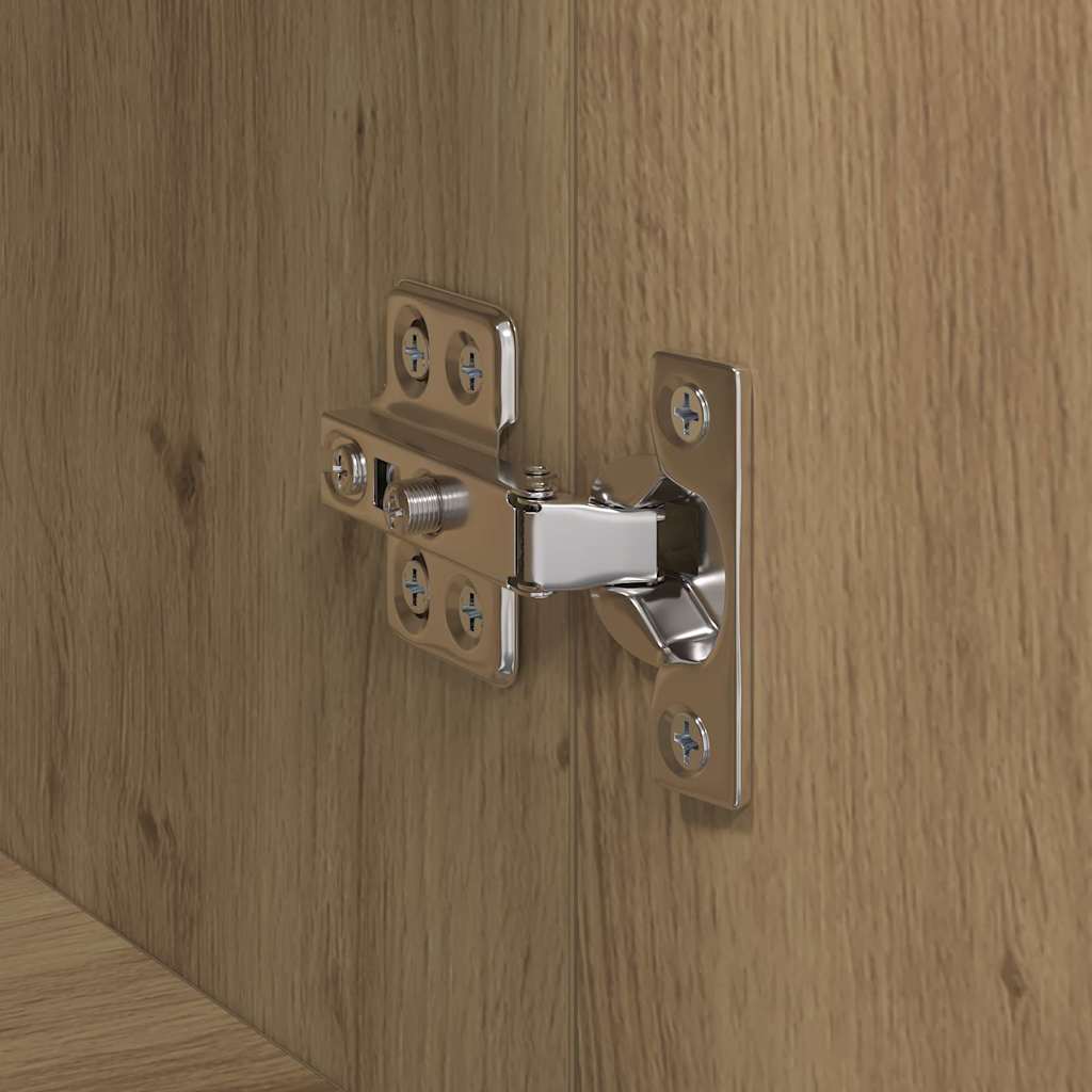 Büroschrank Artisan-Eiche 60 x 32 x 115 cm Holzwerkstoff