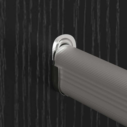 Kleiderschrank mit Regal Schwarz Eichen-Optik 41 x 48 x 102 cm