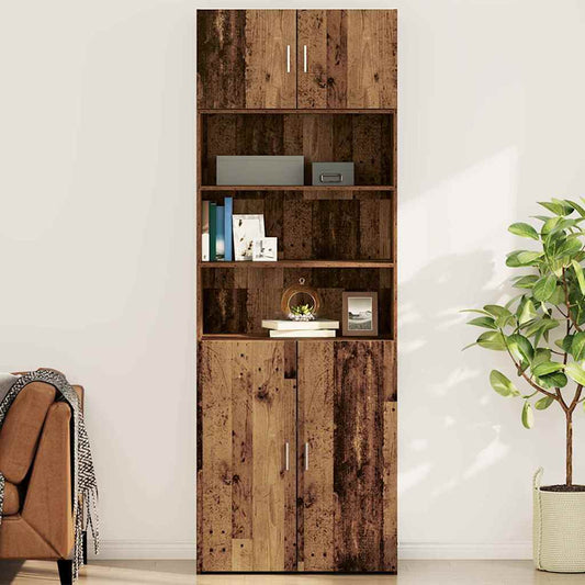 Wandschrank Altholz 80 x 42,5 x 40 cm Holzwerkstoff