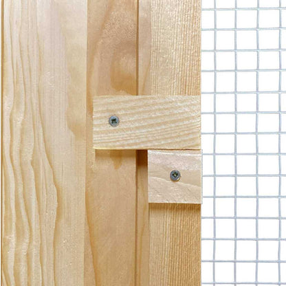 Hühnerunterkunft Braun 150 x 60 x 89 cm