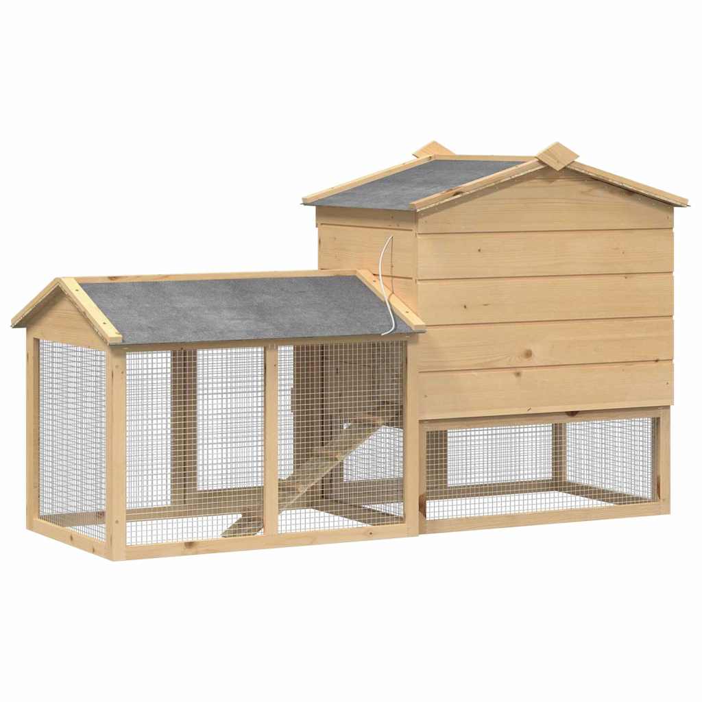 Hühnerunterkunft Braun 150 x 60 x 89 cm