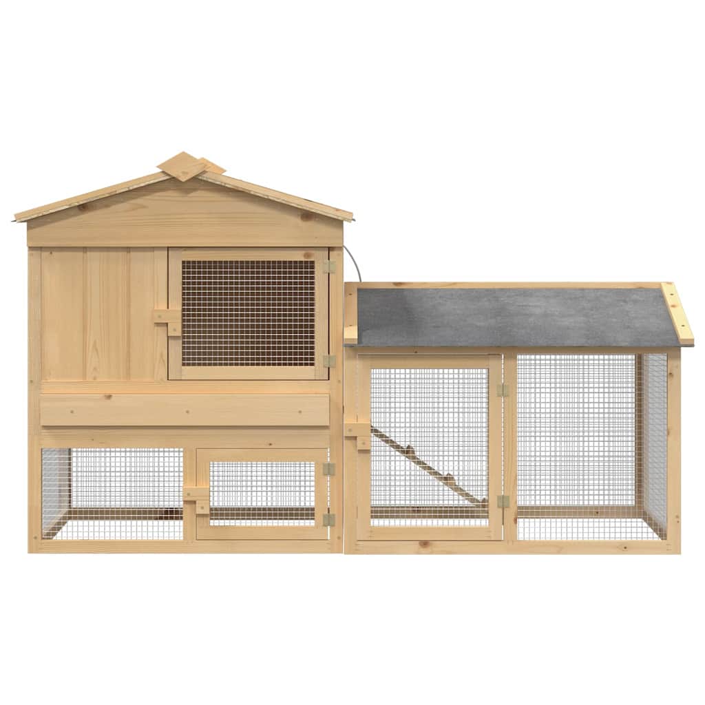 Hühnerunterkunft Braun 150 x 60 x 89 cm