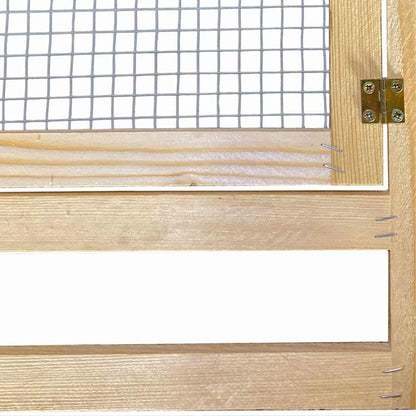 Hühnerunterkunft Braun 225 x 60 x 89 cm