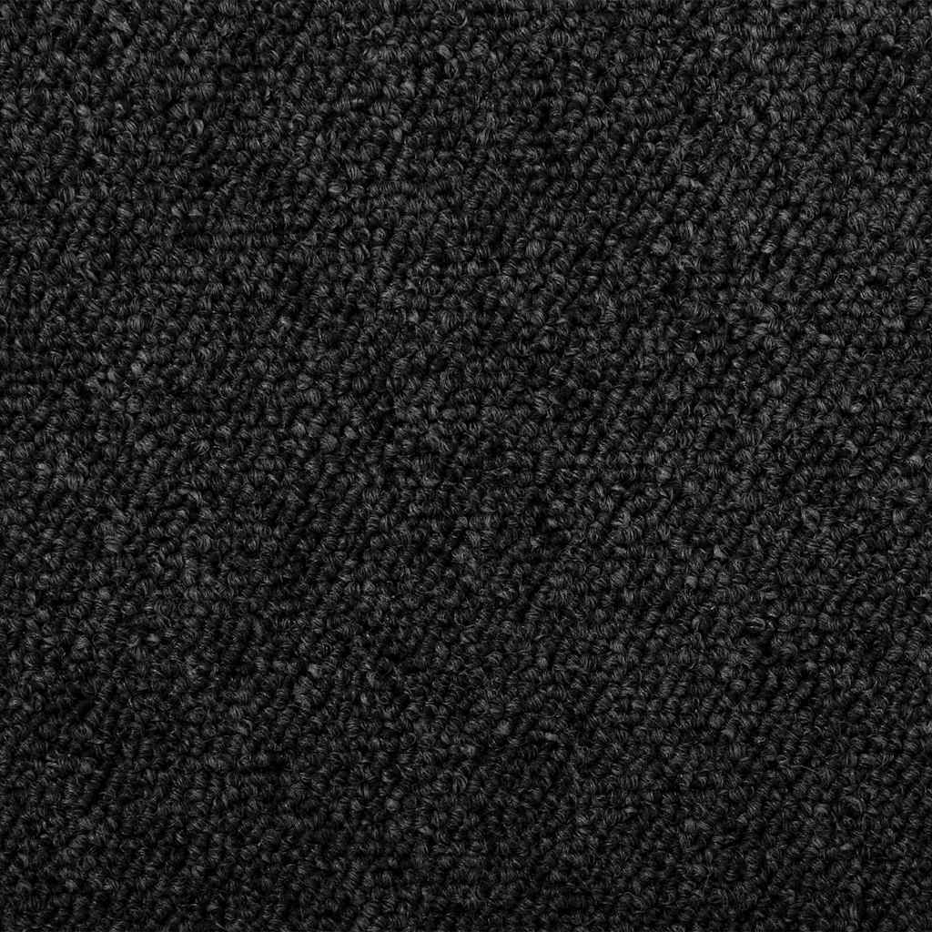 Teppichläufer Anthrazit 100 x 300 cm 100% Polypropylen