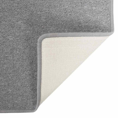 Teppichläufer Hellgrau 80 x 500 cm 100% Polypropylen