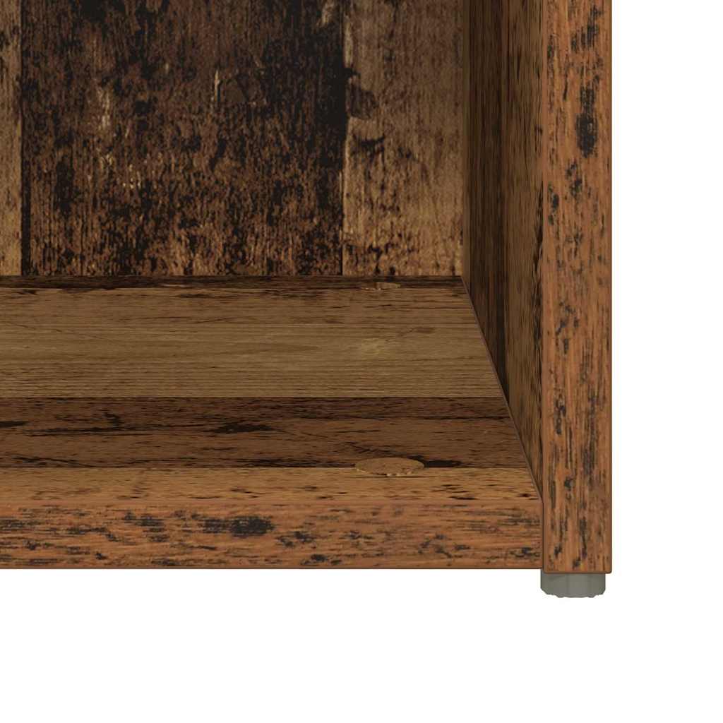 TV-Schrankset Wandmontiert 6 pcs Altholz Holzwerkstoff