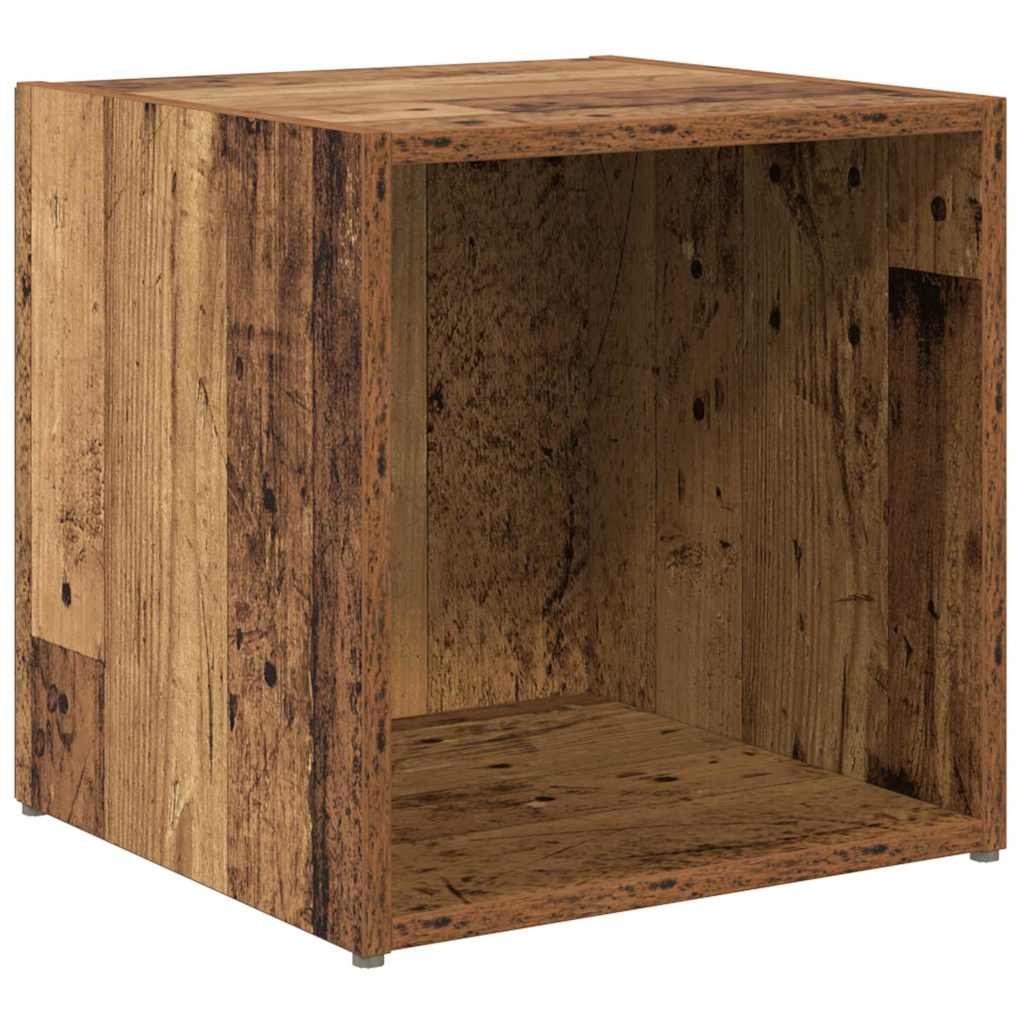 TV-Schrankset Wandmontiert 6 pcs Altholz Holzwerkstoff