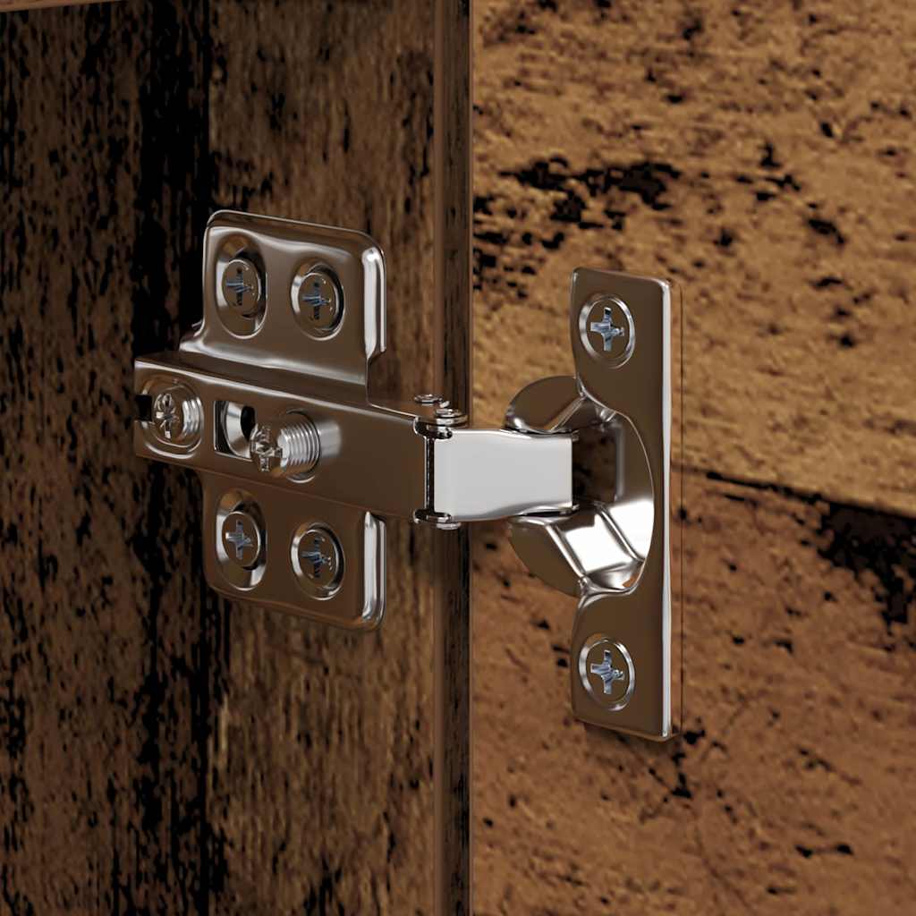 TV-Schrankset Wandmontiert 8 pcs Altholz Holzwerkstoff