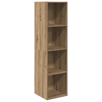 TV-Schrank Set Wandmontiert 2 pcs Artisan-Eiche Holzwerkstoff