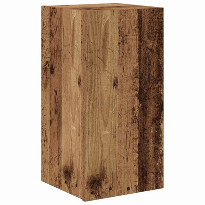 TV-Schrankset Wandmontiert 10 pcs Altholz Holzwerkstoff