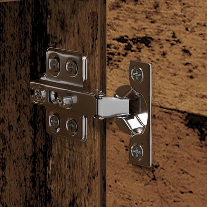 TV-Schrankset Wandmontiert 7 pcs Altholz Holzwerkstoff