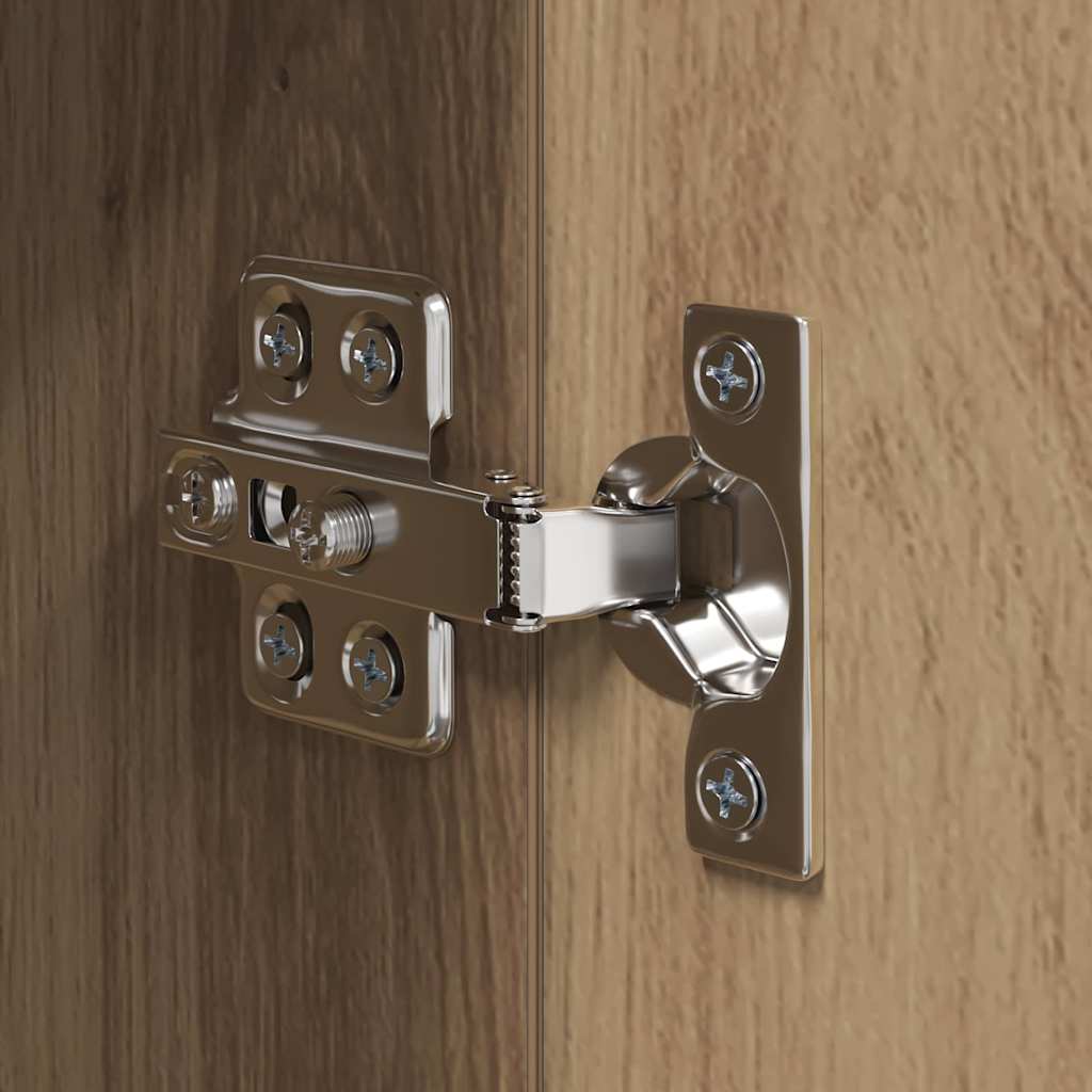 TV-Schrankset Wandmontiert 3 pcs Artisan-Eiche Holzwerkstoff