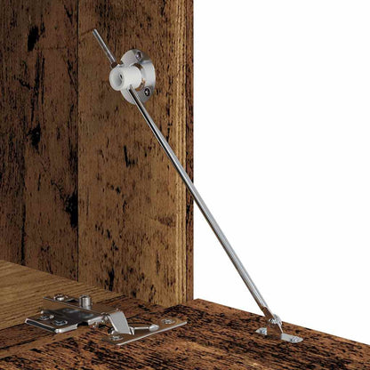 TV-Schrankset Wandmontiert 5 pcs Altholz Holzwerkstoff