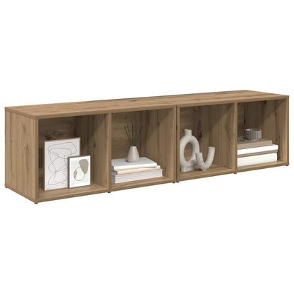 TV-Schrankset 2 pcs Artisan-Eiche 37 x 35 x 72 cm Holzwerkstoff