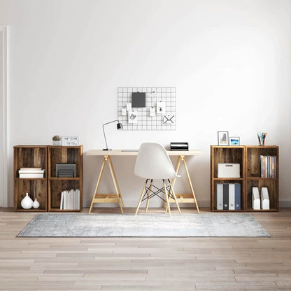 TV-Schrankset 4 pcs Altholz 37 x 37 x 72 cm Holzwerkstoff