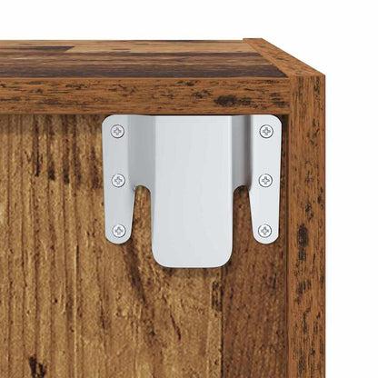 TV-Schrankset 2 pcs Altholz 37 x 37 x 107 cm Holzwerkstoff