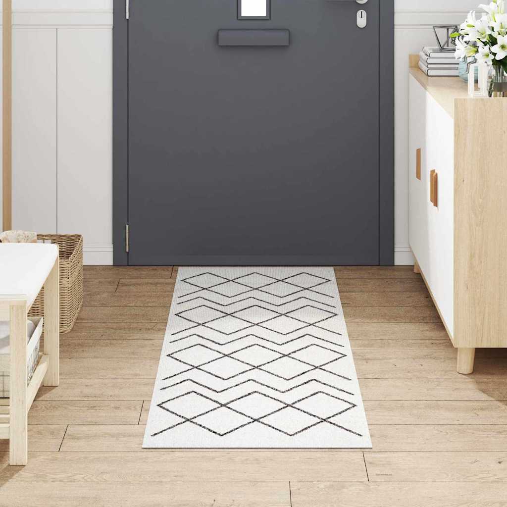 Küchenmatte Weiß 180 x 60 cm Samt