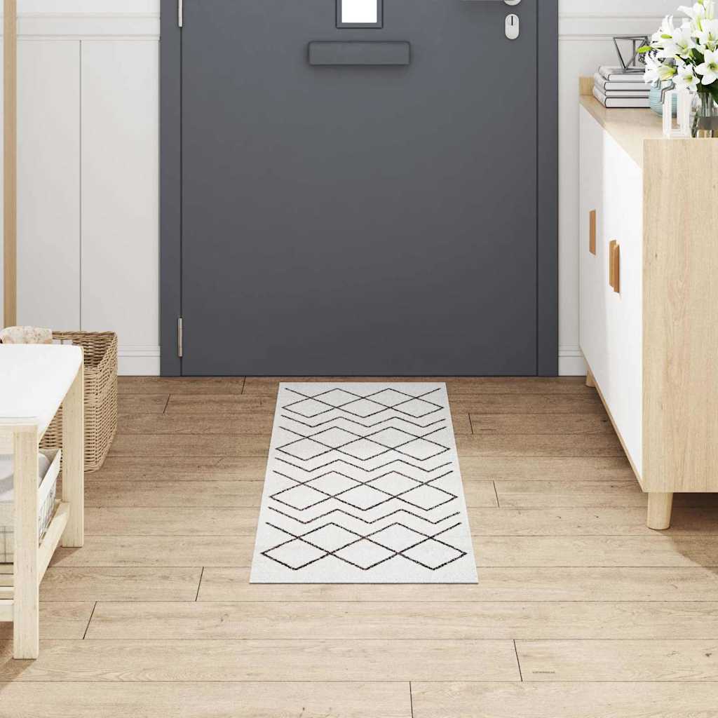 Küchenmatte Weiß 150 x 45 cm Samt
