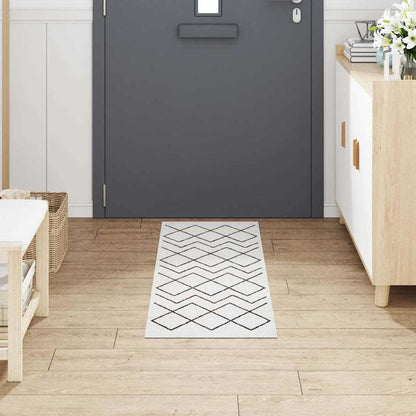 Küchenmatte Weiß 150 x 45 cm Samt