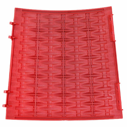 Weihnachtsbaumrock Rot Ø 65 x 23 cm Kunststoff