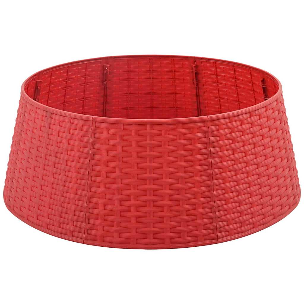 Weihnachtsbaumrock Rot Ø 65 x 23 cm Kunststoff