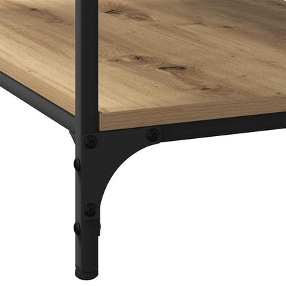 Couchtisch Eiche handwerklich 80 x 50 x 40 cm Holzwerkstoff