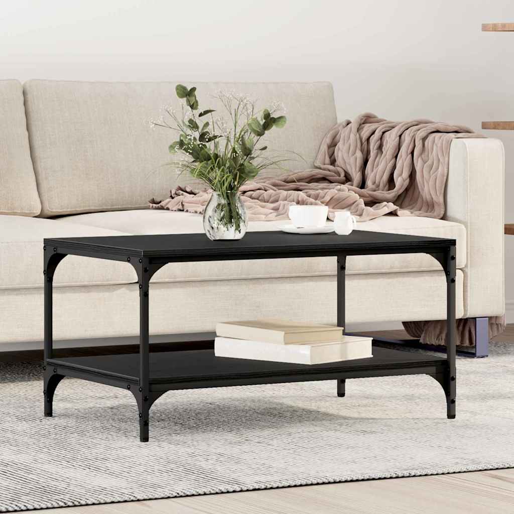 Couchtisch Schwarze Eiche 80 x 50 x 40 cm Holzwerkstoff