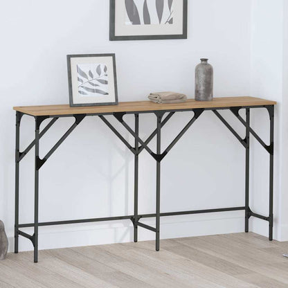 Konsolentisch Artisan-Eiche 140 x 29 x 75 cm Holzwerkstoff