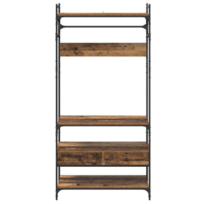 Kleiderschrank Altholz 89 x 39 x 184.5 cm Holzwerkstoff