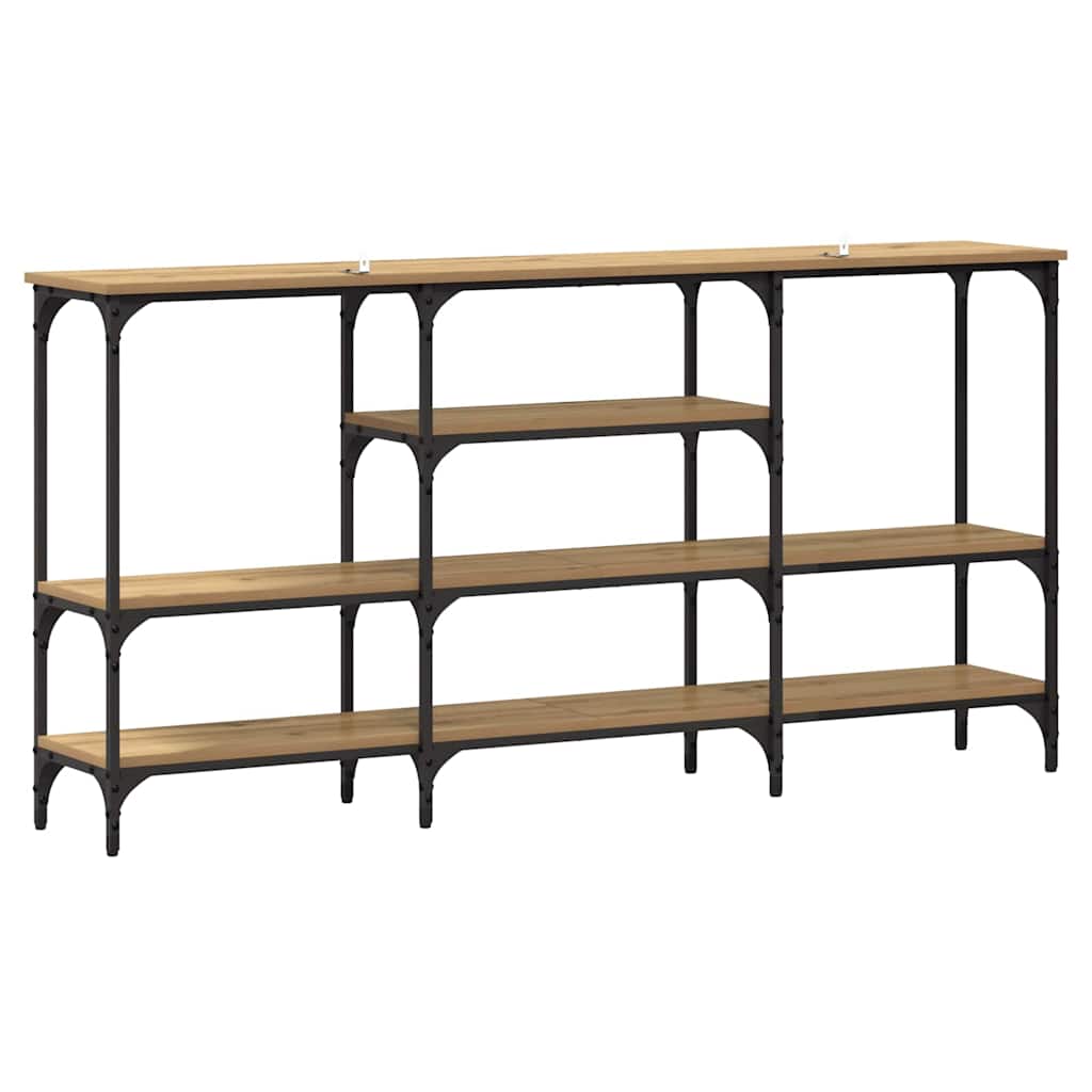 Konsolentisch Artisan-Eiche 160 x 29 x 80 cm Holzwerkstoff