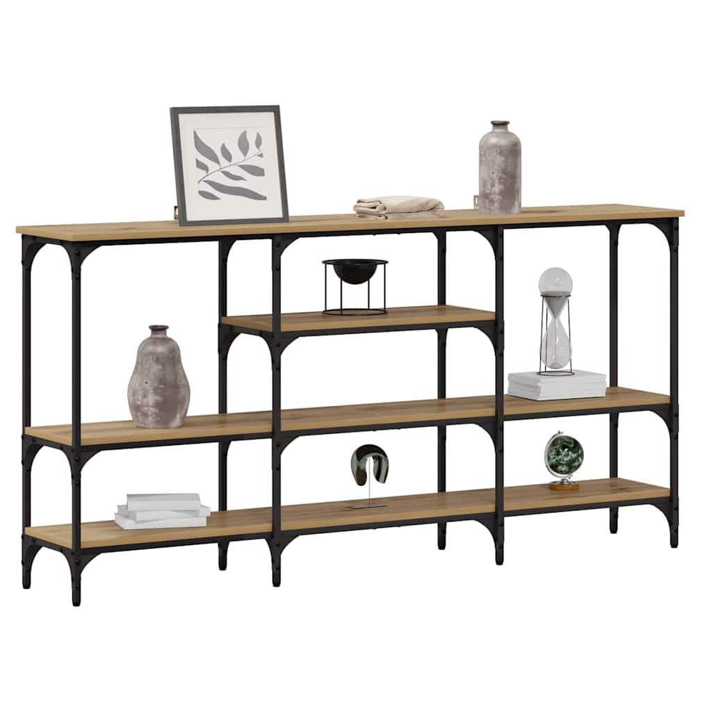 Konsolentisch Artisan-Eiche 160 x 29 x 80 cm Holzwerkstoff