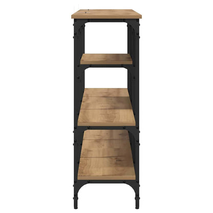 Konsolentisch Artisan-Eiche 160 x 29 x 80 cm Holzwerkstoff