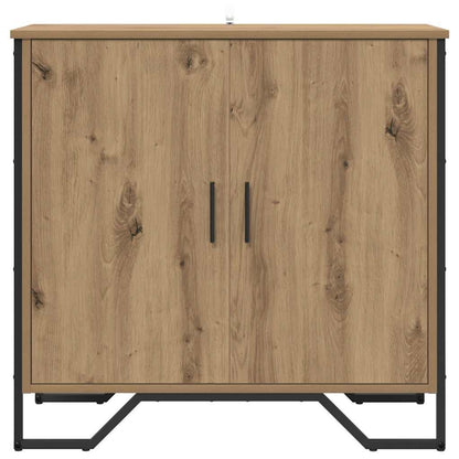 Sideboard Eiche handwerklich 78 x 35.5 x 74.5 cm Holzwerkstoff