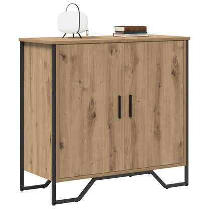 Sideboard Eiche handwerklich 78 x 35.5 x 74.5 cm Holzwerkstoff