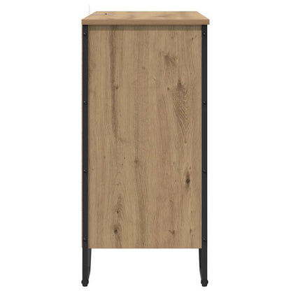 Sideboard Eiche handwerklich 78 x 35.5 x 74.5 cm Holzwerkstoff