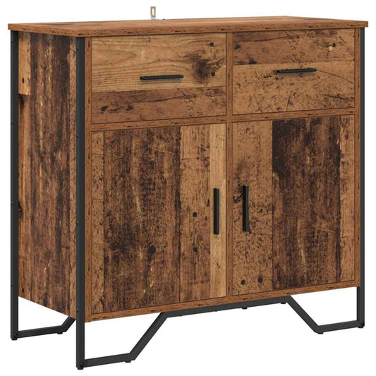 Sideboard Altholz 79.5 x 35.5 x 74.5 cm Holzwerkstoff