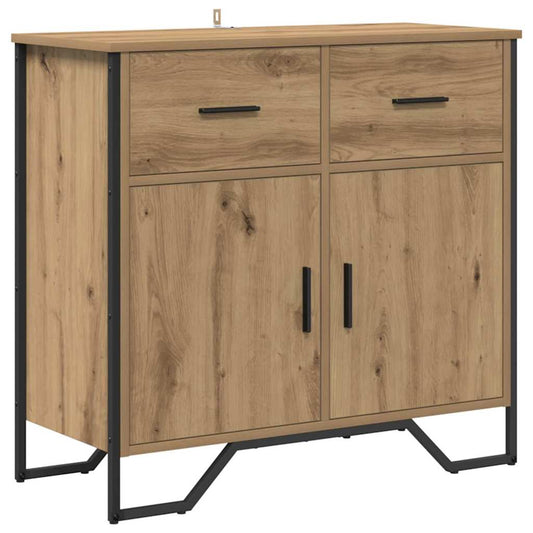 Sideboard Eiche handwerklich 79.5 x 35.5 x 74.5 cm
