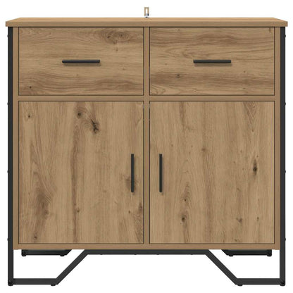 Sideboard Eiche handwerklich 79.5 x 35.5 x 74.5 cm
