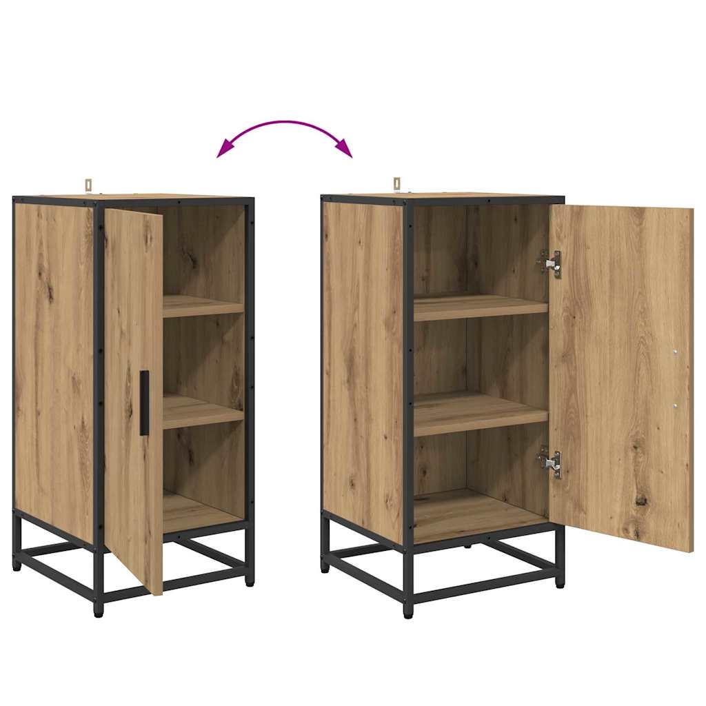Sideboard Artisan-Eiche 35 x 35,5 x 76 cm Holzwerkstoff