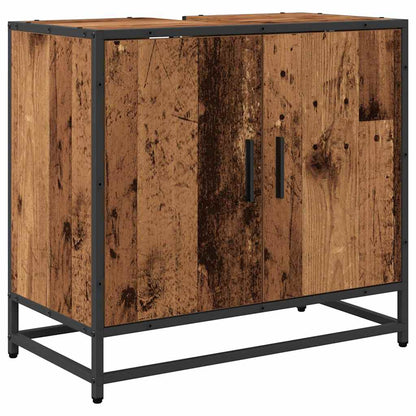 Waschbeckenschrank Altholz 65 x 33 x 60 cm Holzwerkstoff