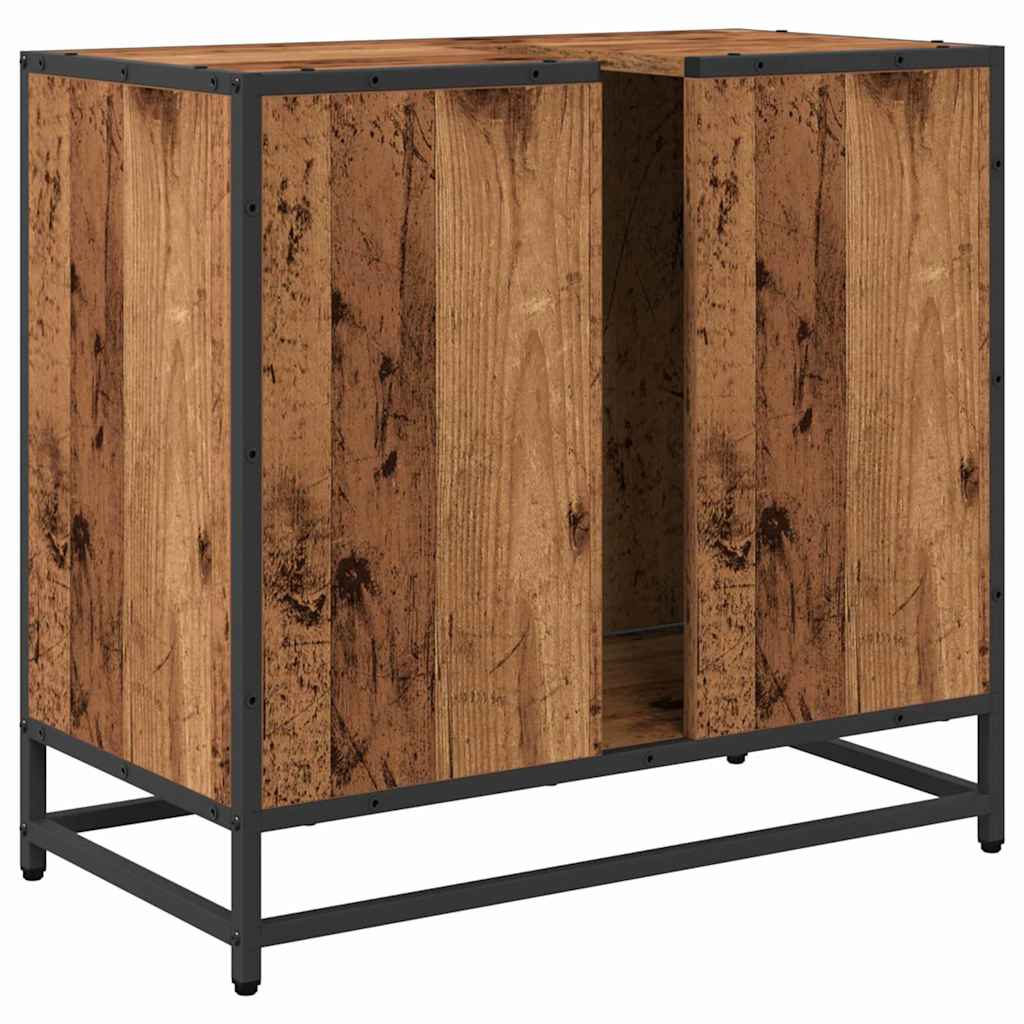 Waschbeckenschrank Altholz 65 x 33 x 60 cm Holzwerkstoff