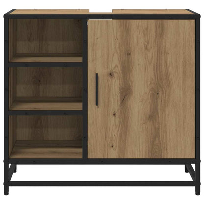 Badezimmerschrank Artisan-Eiche 65 x 33 x 60 cm Holzwerkstoff
