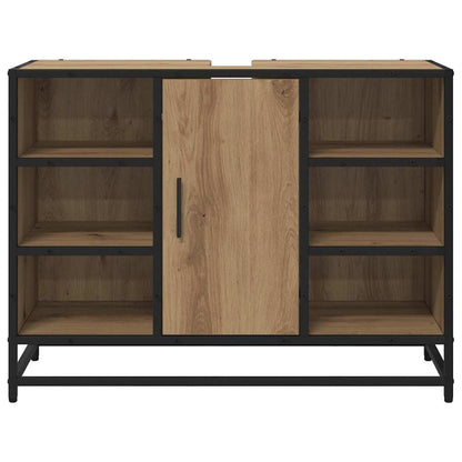 Badezimmerschrank Artisan-Eiche 80 x 33 x 60 cm Holzwerkstoff