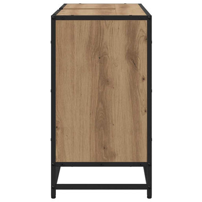 Badezimmerschrank Artisan-Eiche 80 x 33 x 60 cm Holzwerkstoff
